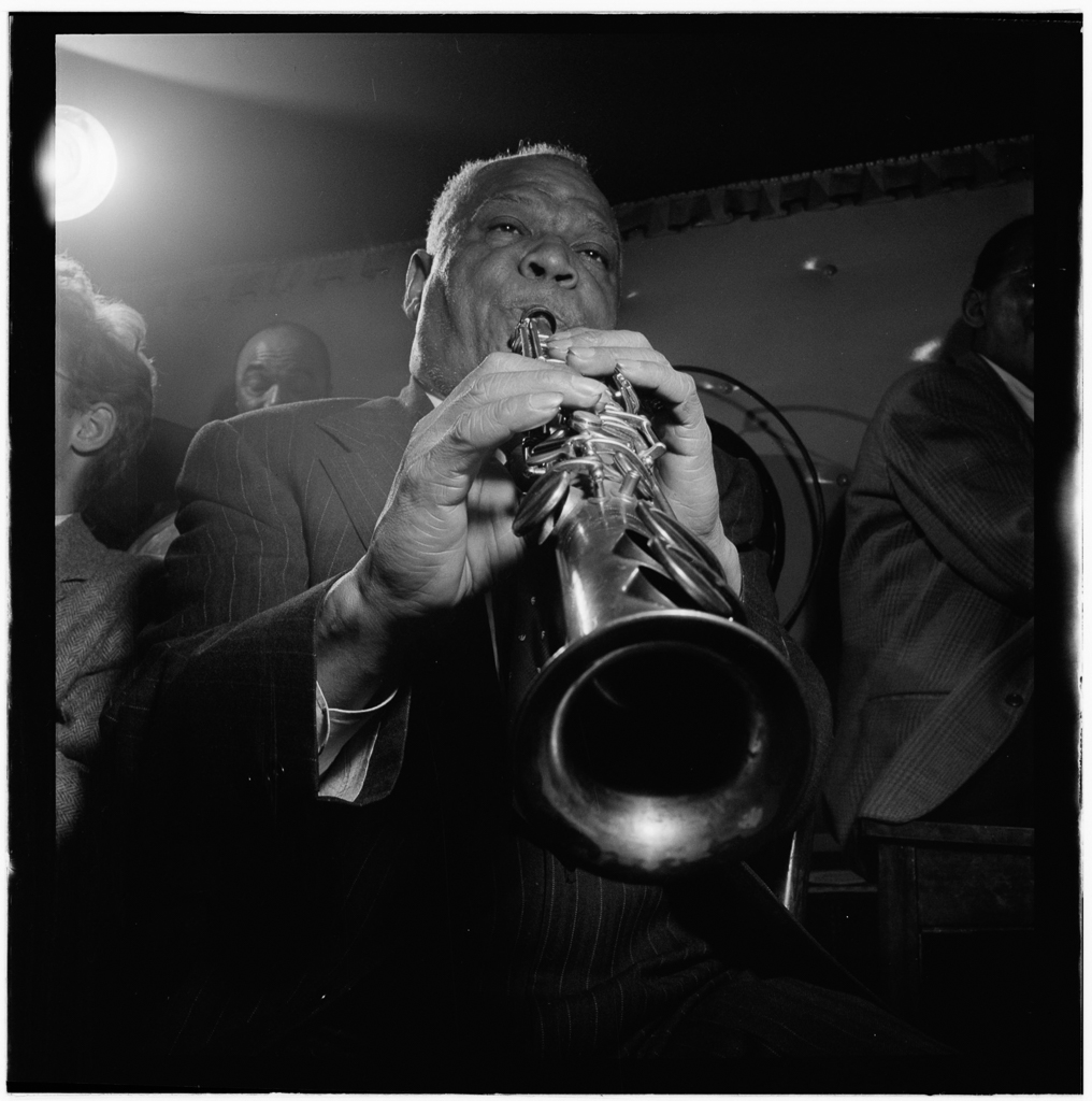 Sidney Bechet photograph by Gottlieb